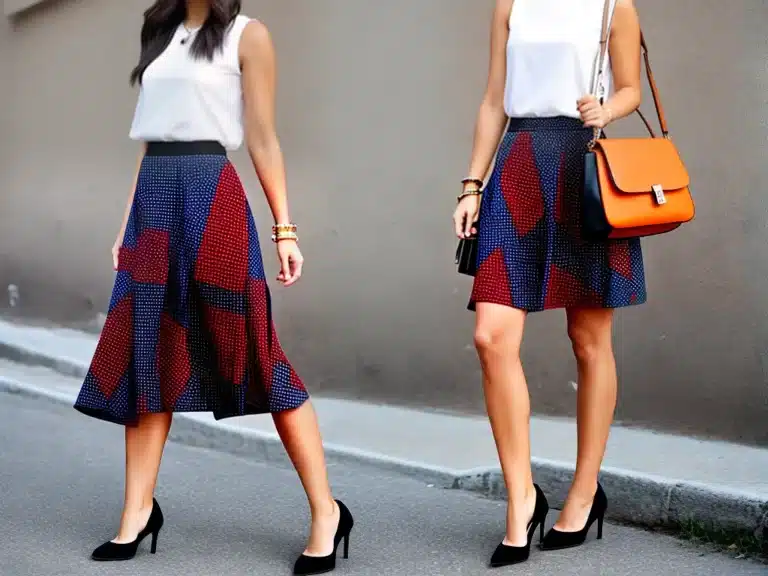 Geometria no Look: Dicas para Saia Estampada