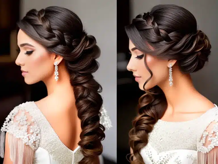 Franjas e Penteados Formais: Elegância com Estilo