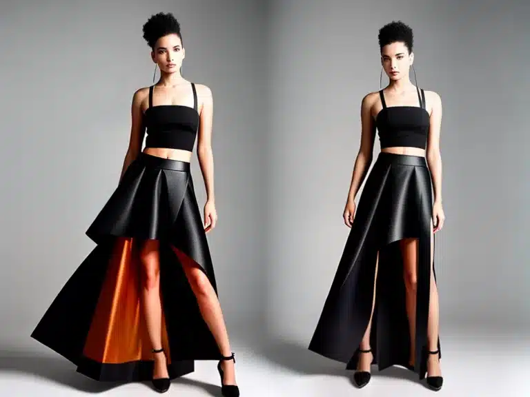 Fotos influencia saias moda avant garde scaled