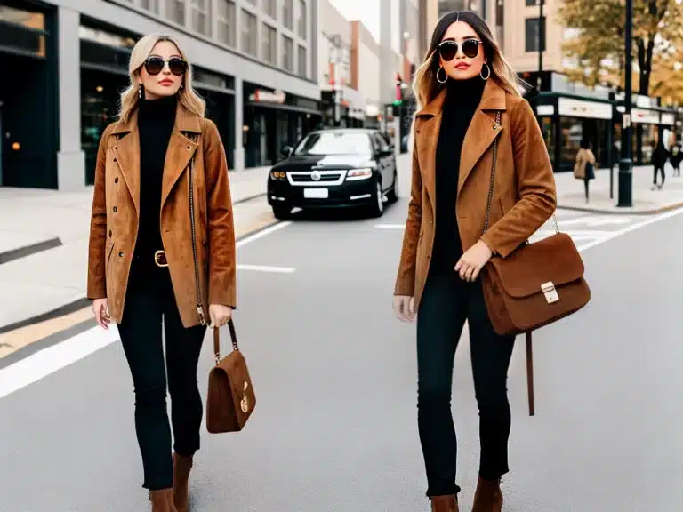 Arrase com um Look em Camurça!