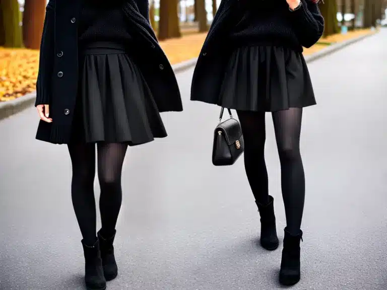 Saia e Meia-Calça: Combinações Perfeitas