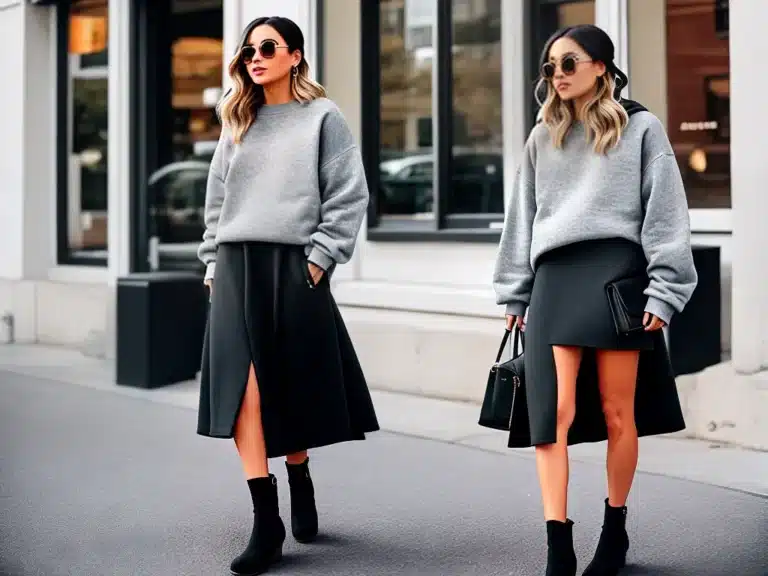 Moletom Chic: A Nova Saia Fashion