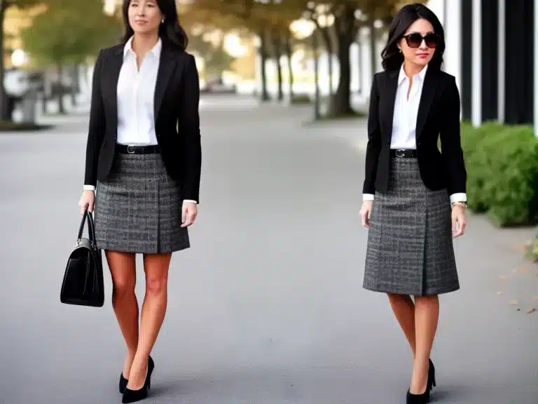 Fotos moda saias tweed scaled
