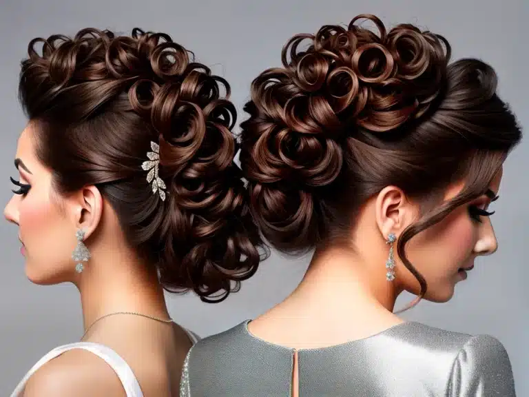 Elevados Estilos para Festas: Topetes e Volumes