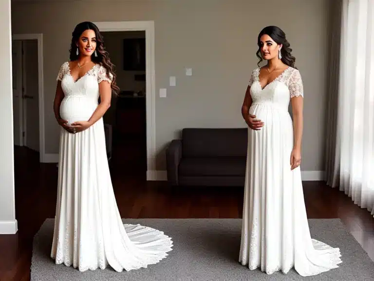 Gestantes Deslumbrantes: Vestidos de Festa em Alta