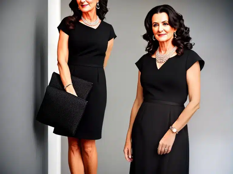 Elegância Madura: Vestidos Sofisticados para Mulheres