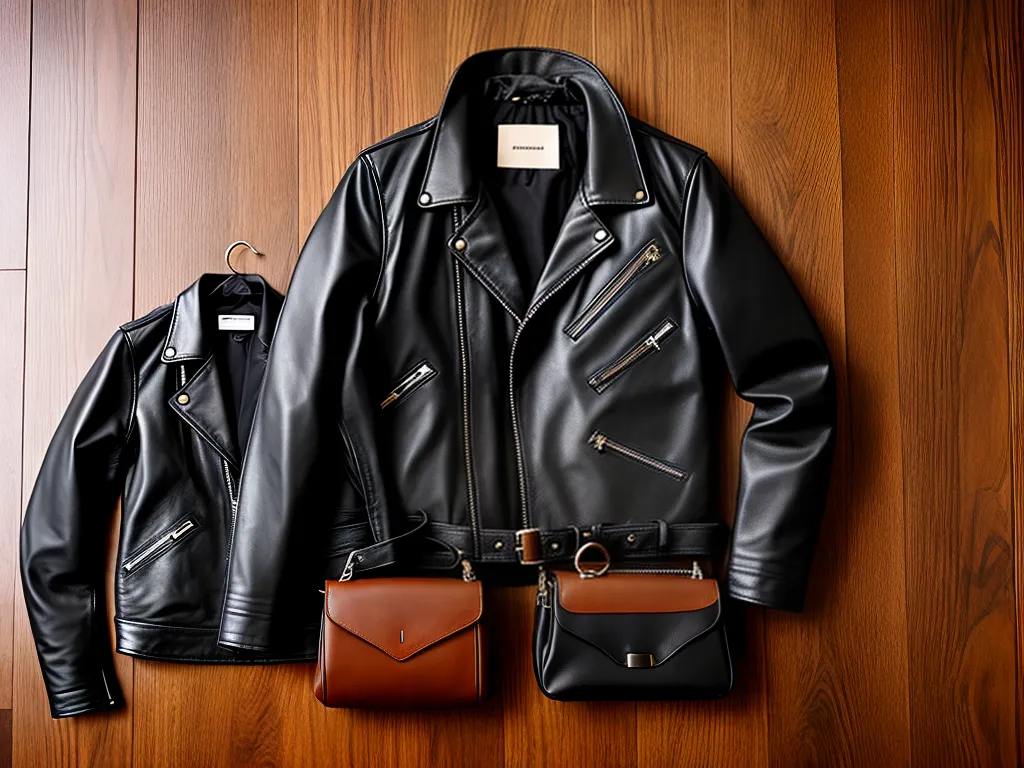 Estilo em Couro: Dicas de Moda e Acessórios.