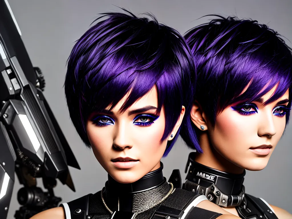 Planta mechas cabelos curtos